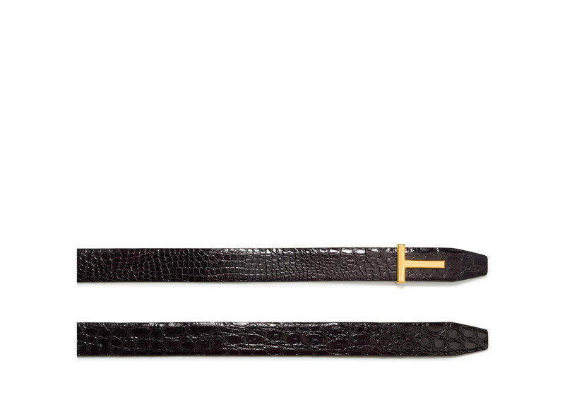 TOM FORD CROCODILE T ICON BELT outlook