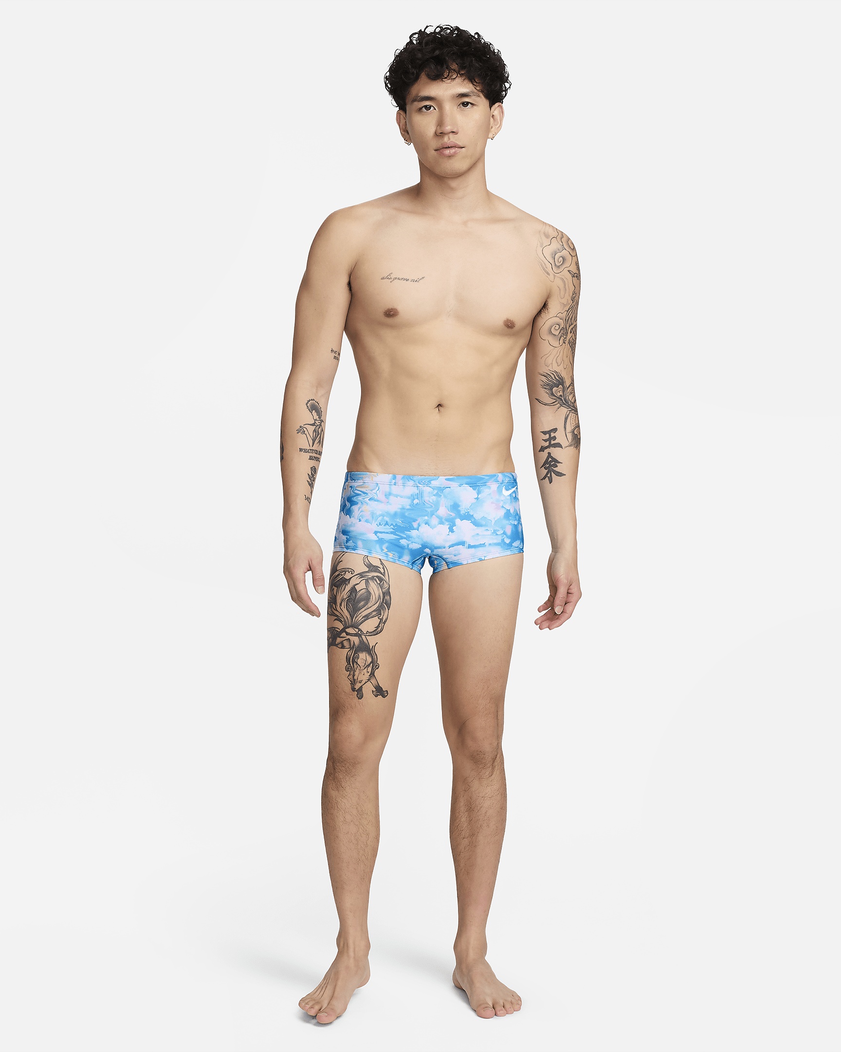 Nike Men's Swim HydraStrong Square-Leg Briefs - 6