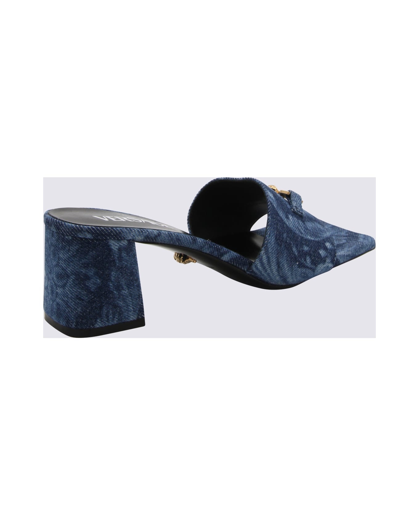 Blue Denim Slippers - 2