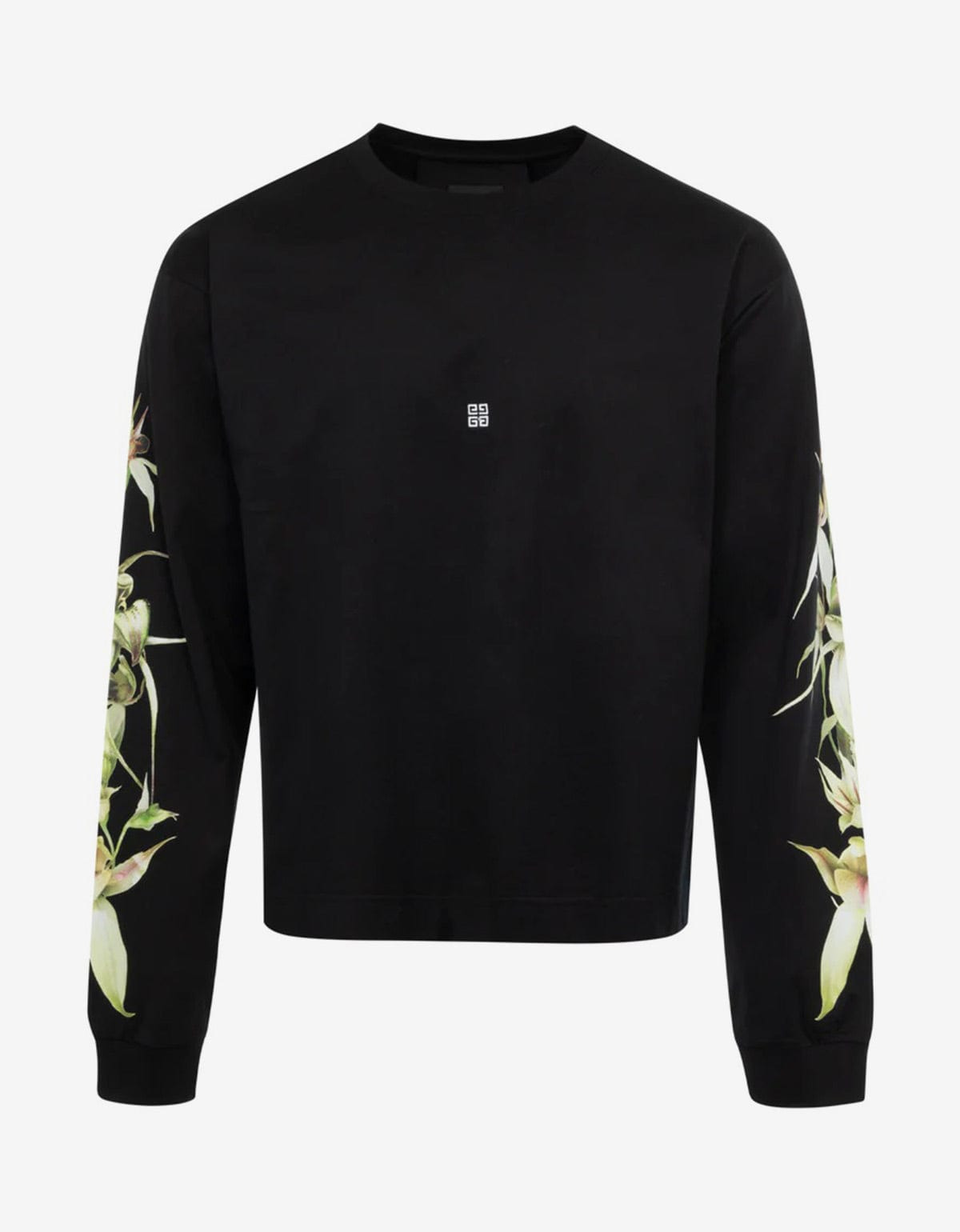Givenchy Black GVCY Long Sleeve T-Shirt - 1