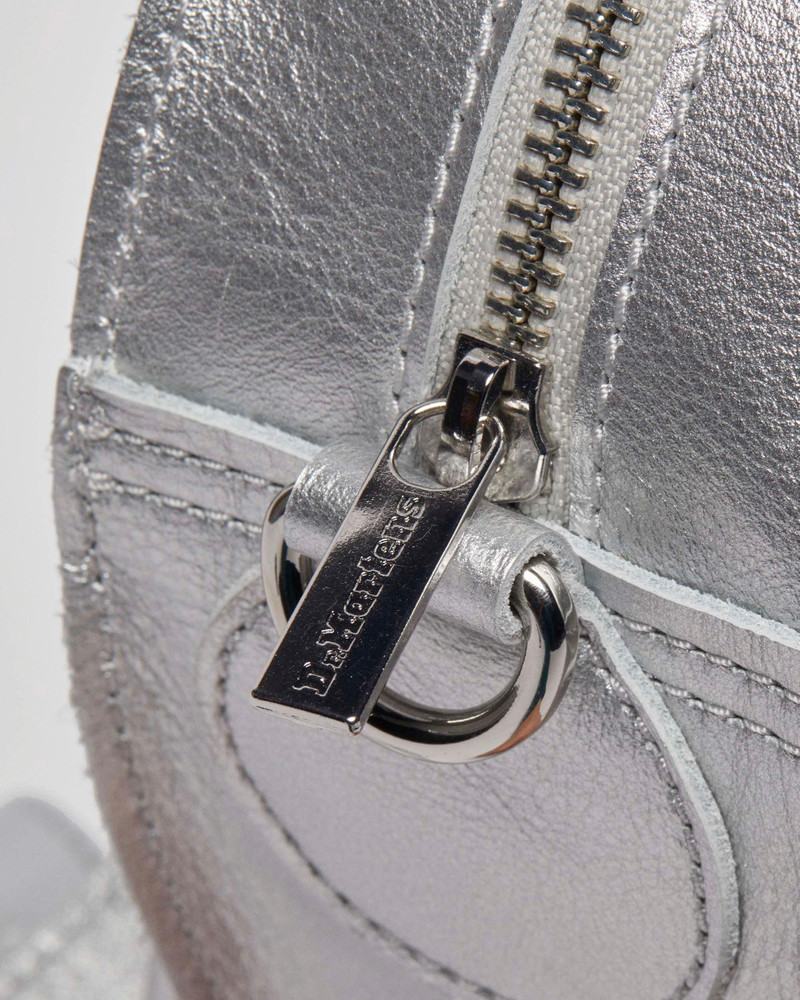 Heart Shaped Milled Metallic Backpack 9