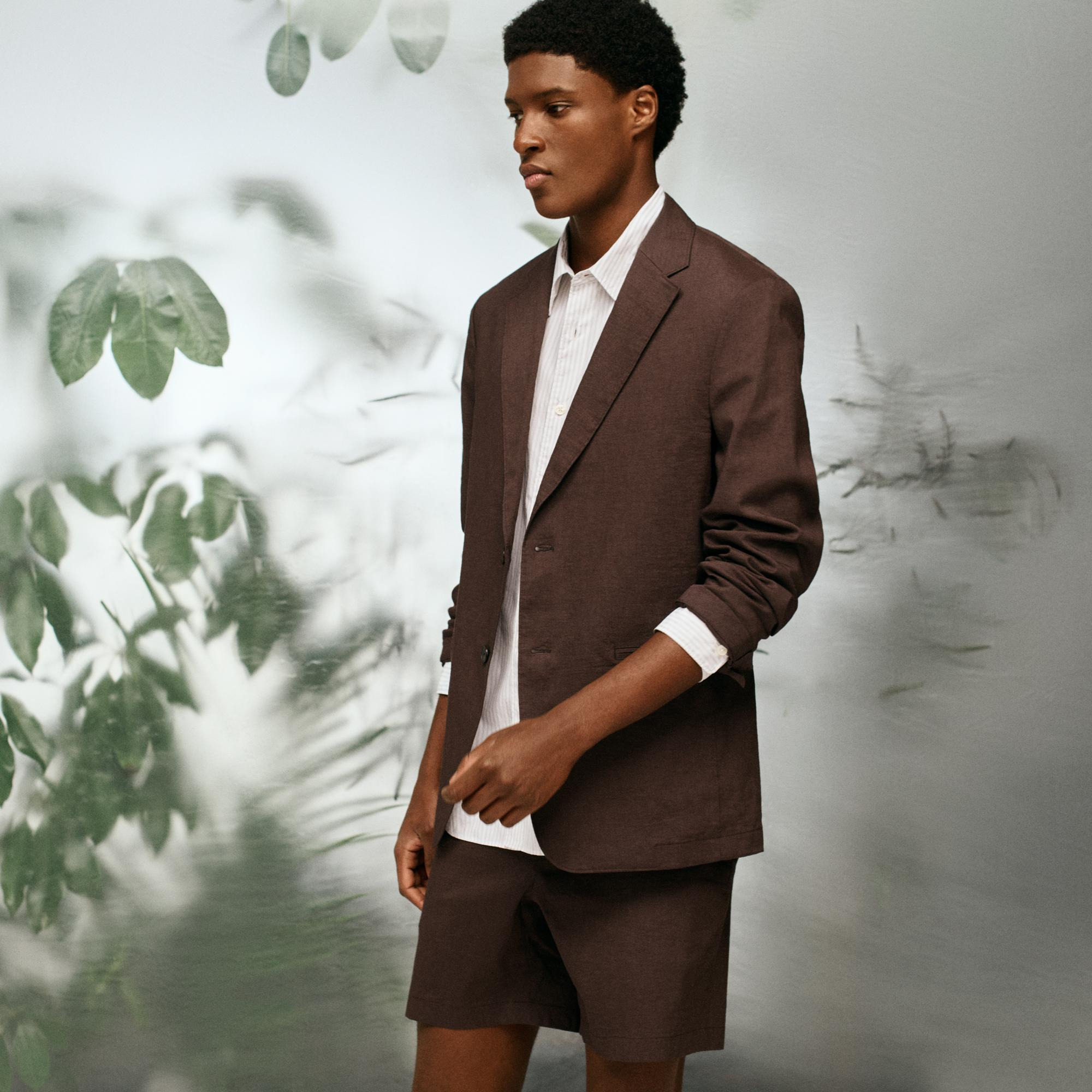 Clinton Blazer in Good Linen - 7