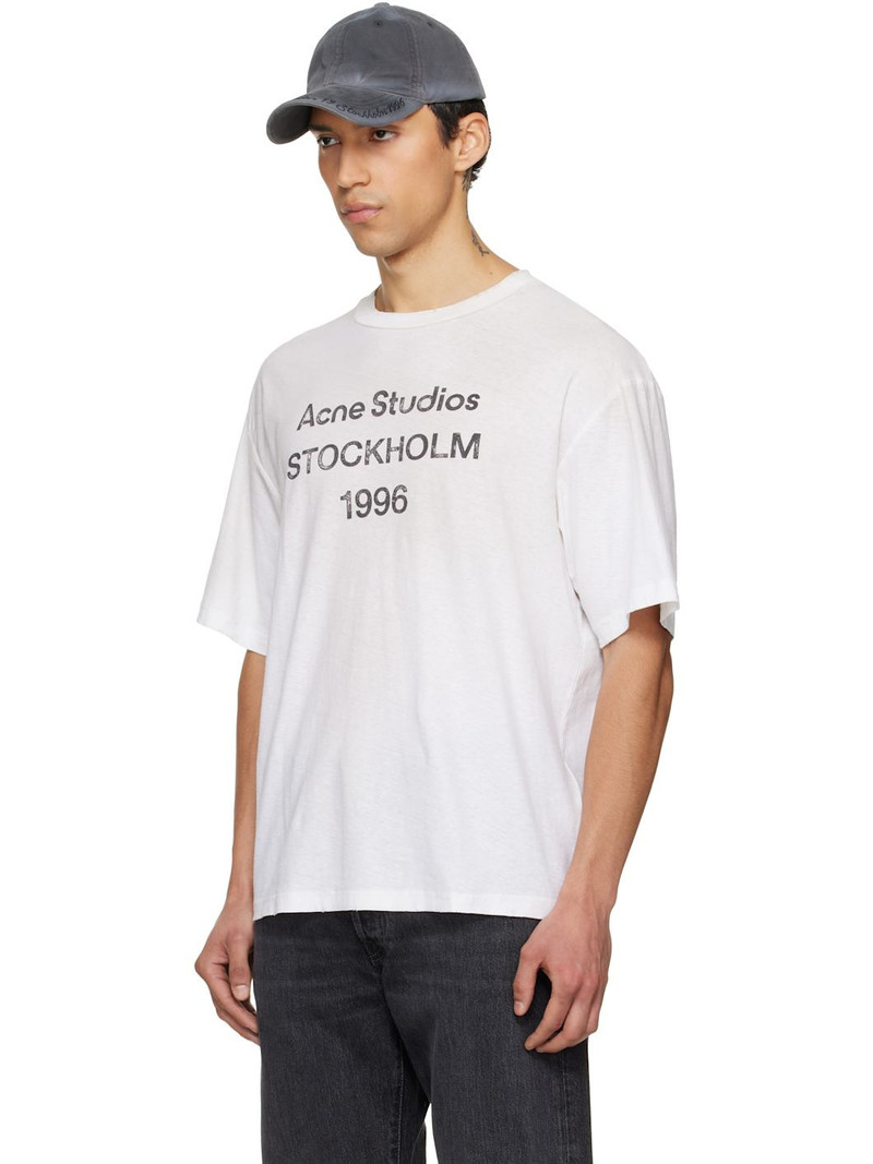 Acne Studios Off-White Logo T-shirt outlook