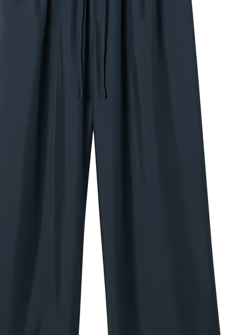 RÓHE wide-leg silk trousers outlook