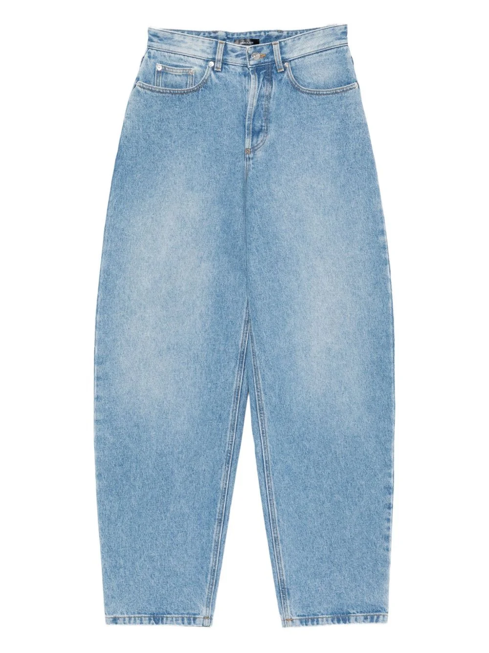 high-waisted balloon-leg jeans - 1