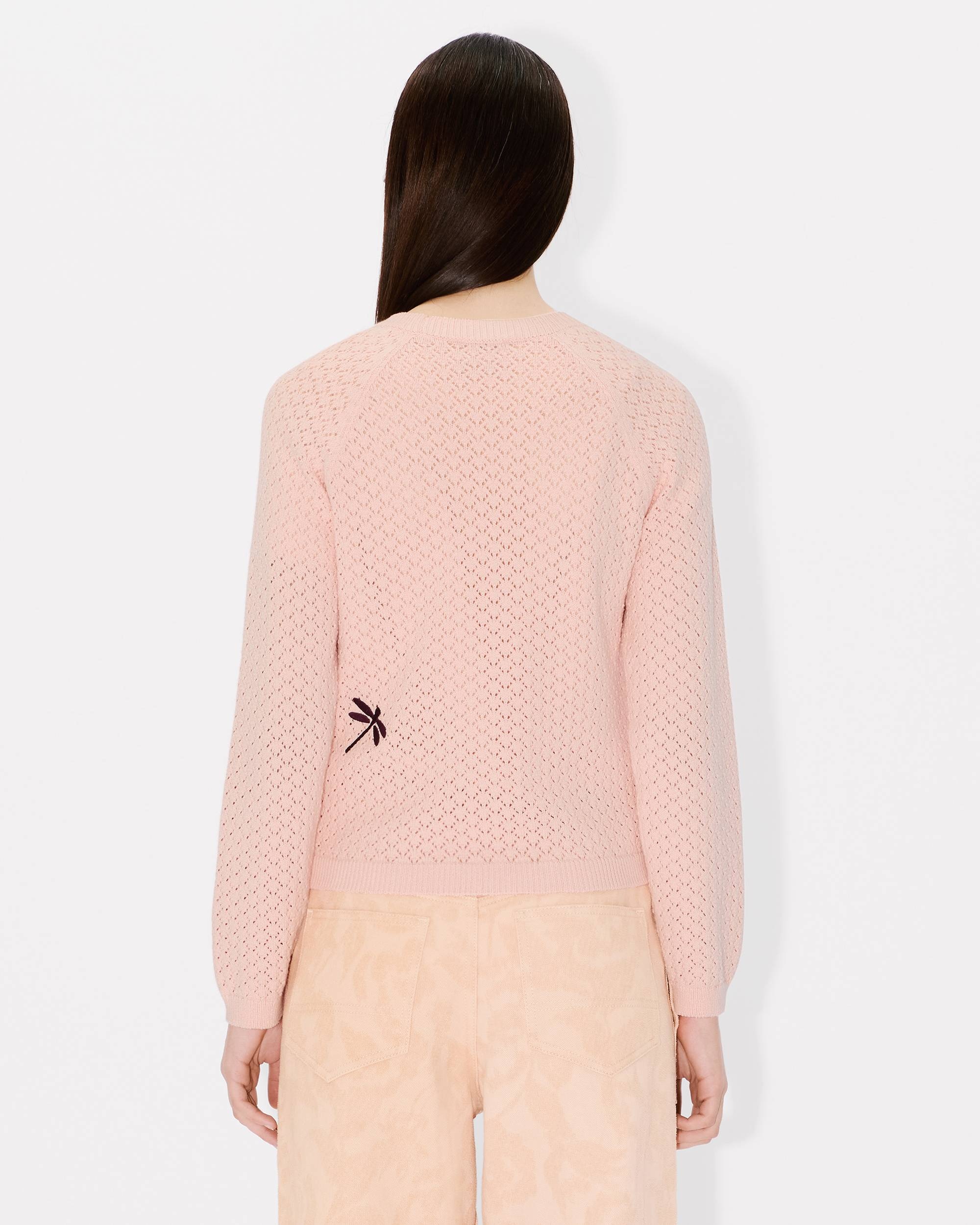 'KENZO Peonies' embroidered jumper - 4
