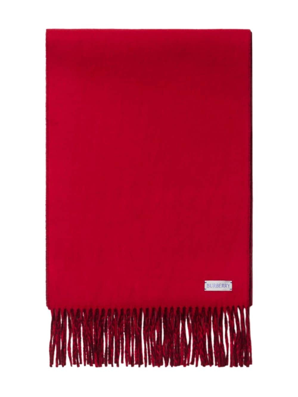 reversible cashmere scarf - 2