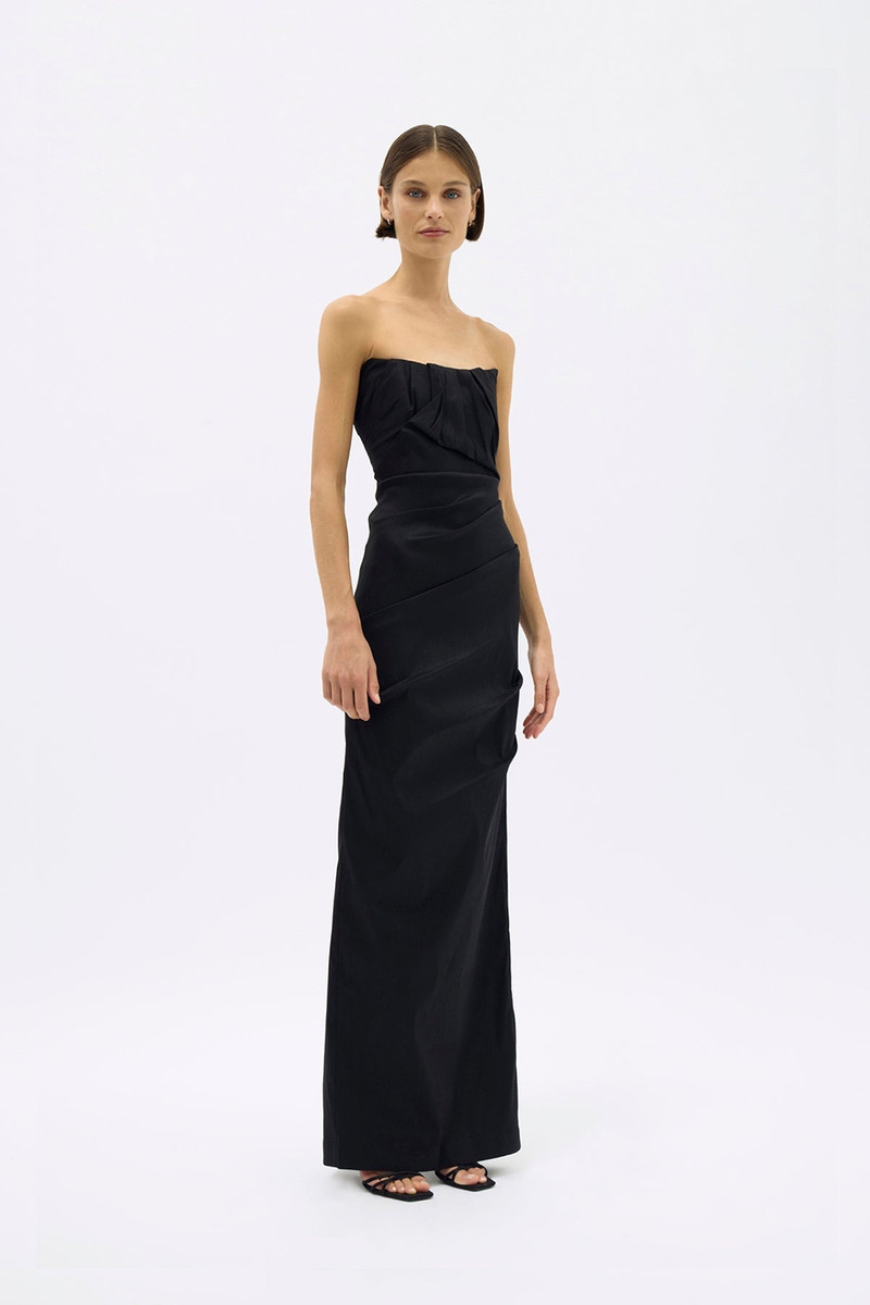 RACHEL GILBERT SIENNA STRAPLESS GOWN outlook