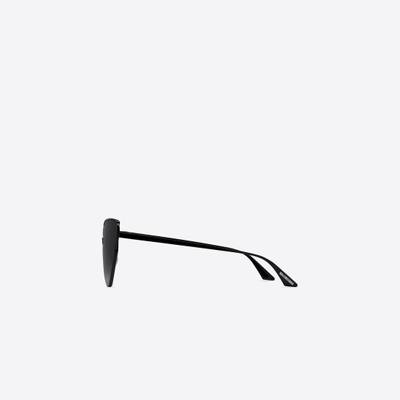 BALENCIAGA Shield 2.0 Cat Sunglasses  in Black outlook