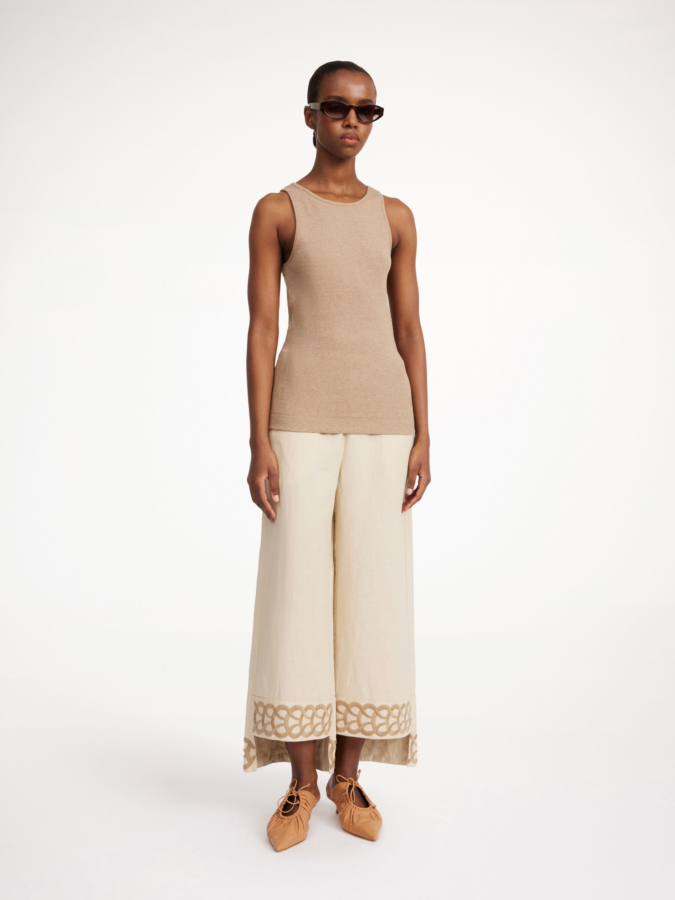 Mirabellos linen trousers - 1
