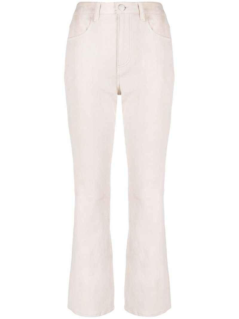 high-waisted cropped jeans 1