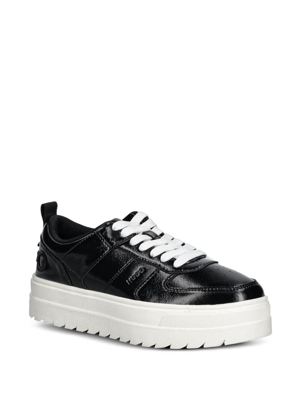 debossed-logo sneakers - 2