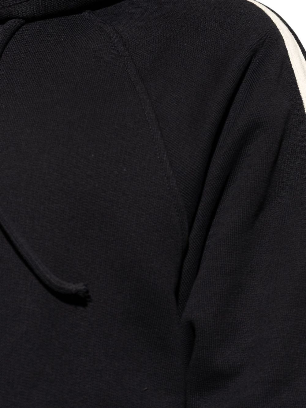 stripe-detail hooded sweatshirt - 5