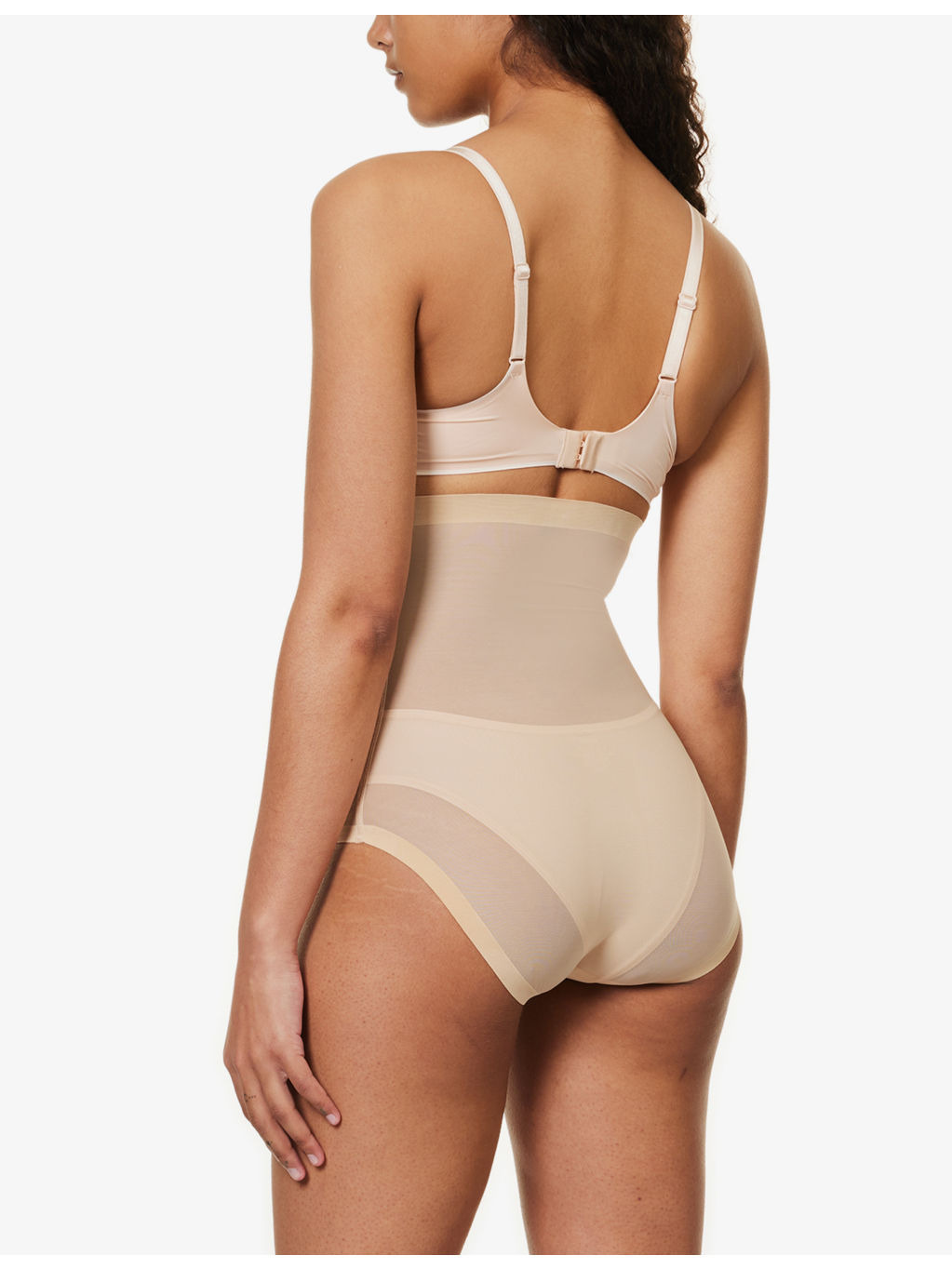High-rise stretch-tulle briefs - 4