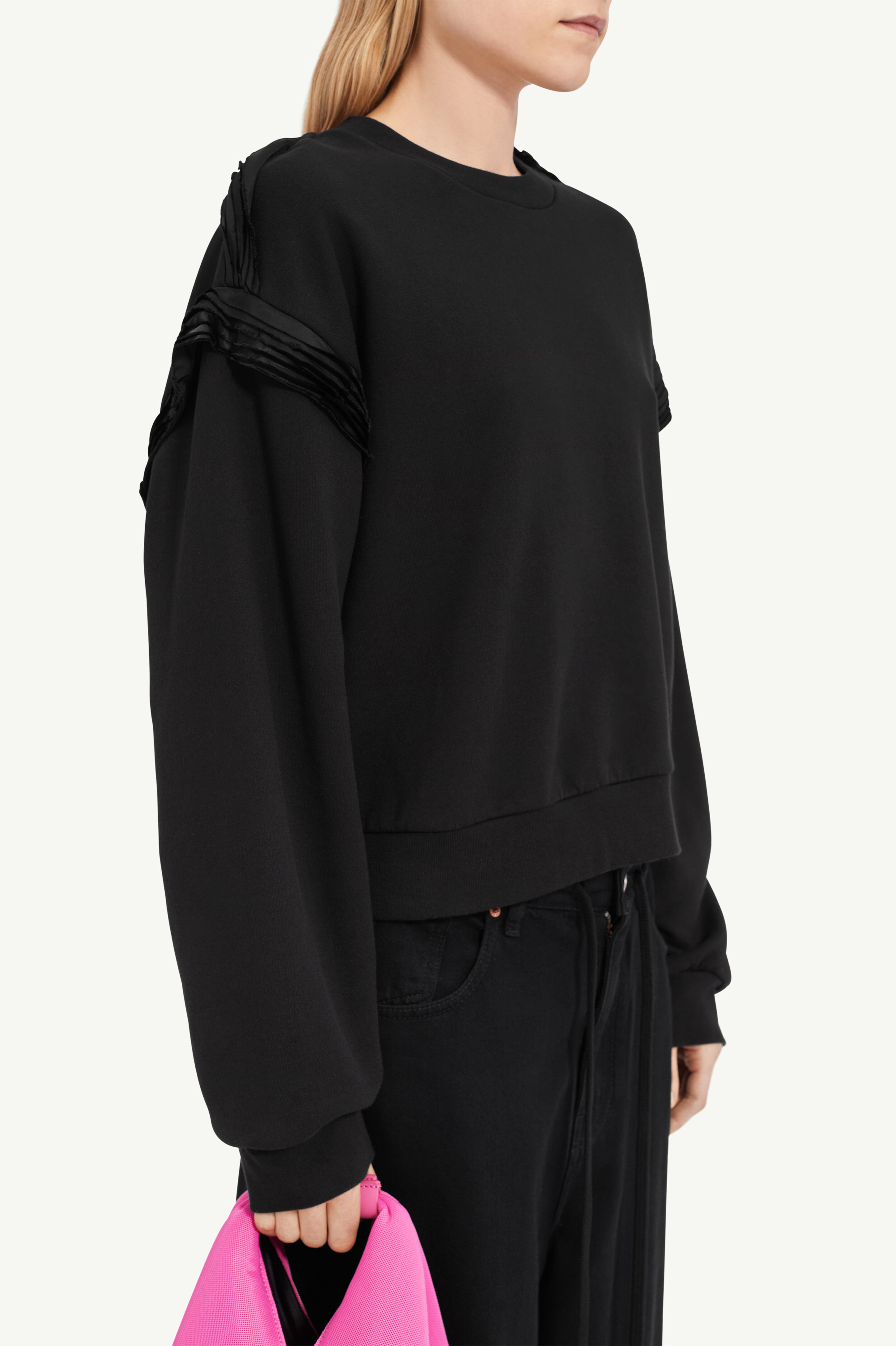 Unbrushed Sweat Jersey Sweatshirt - 5