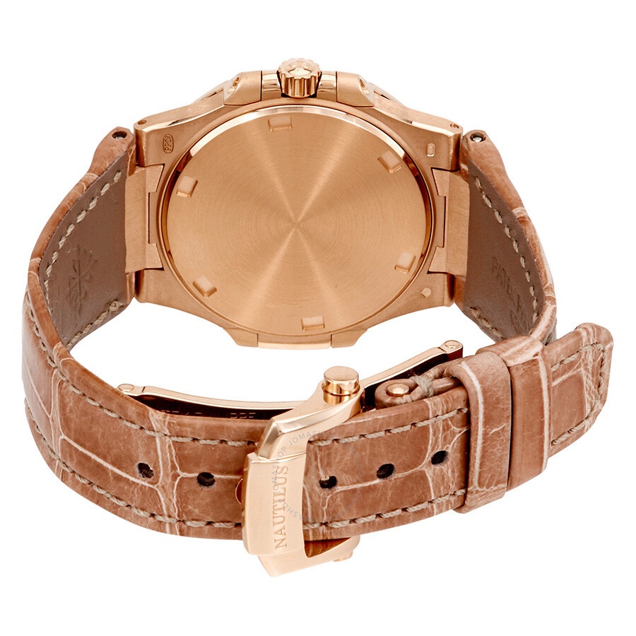 Patek Philippe Nautilus 18kt Rose Gold Diamond Ladies Watch 7010R-012 - 3