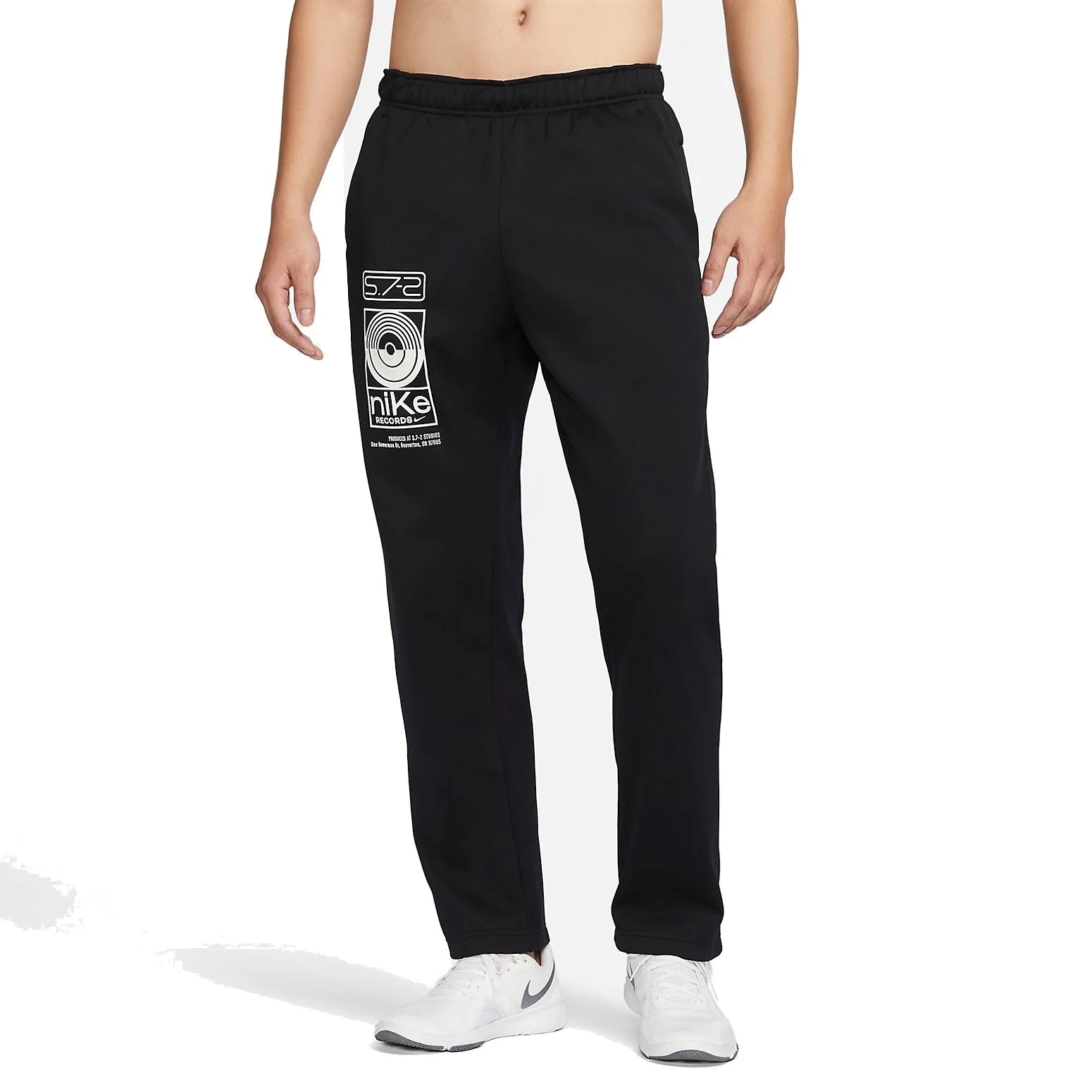 Nike Studio '72 Therma-FIT Fleece Fitness Pants 'Black' FN3329-010 - 1