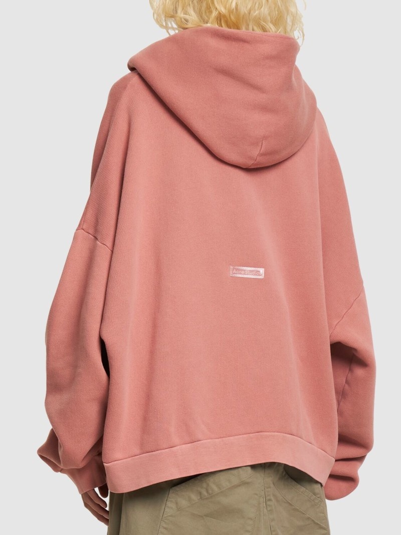 Garment dyed cotton hoodie - 3