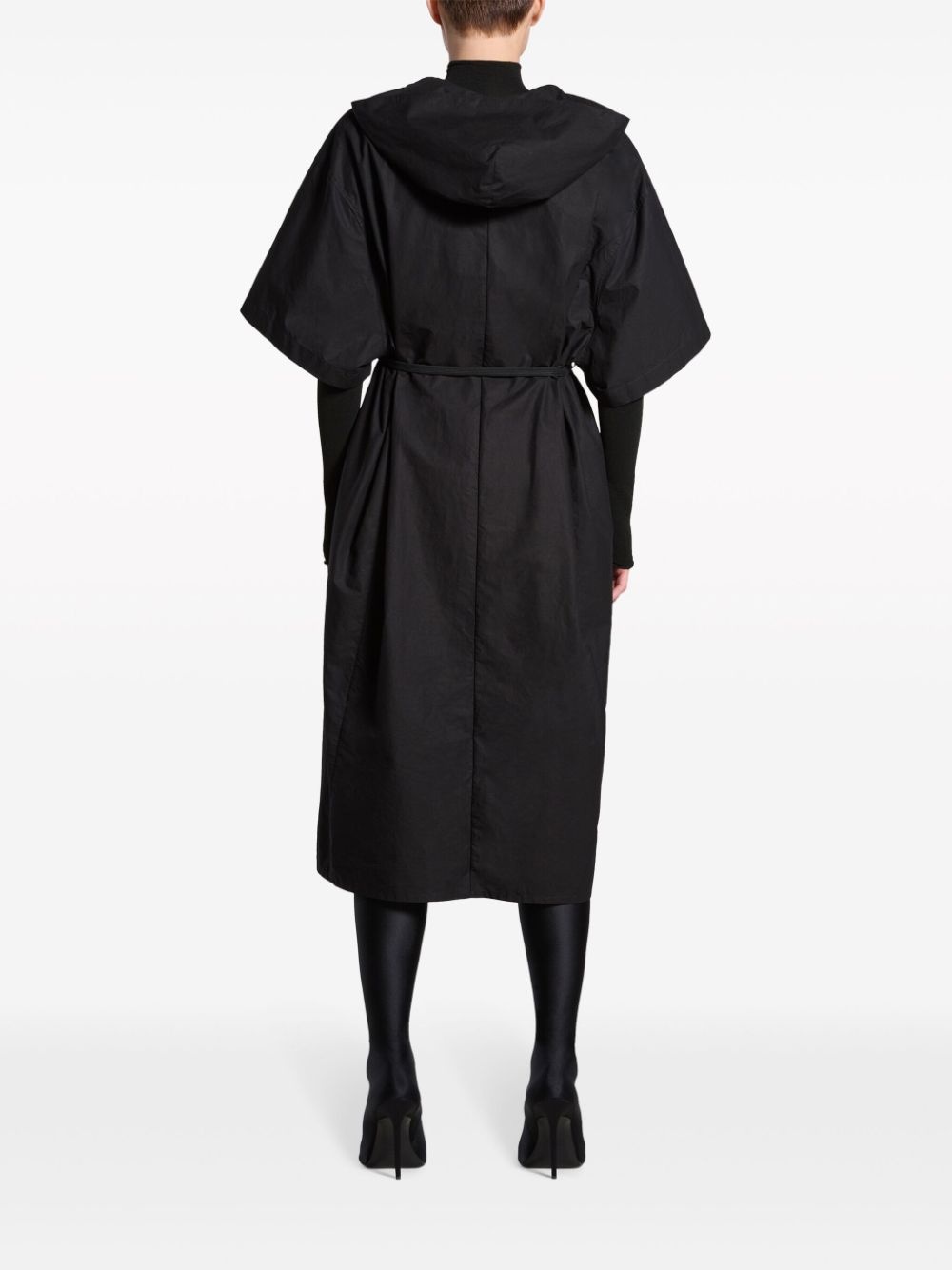 hooded oversized dress - 4