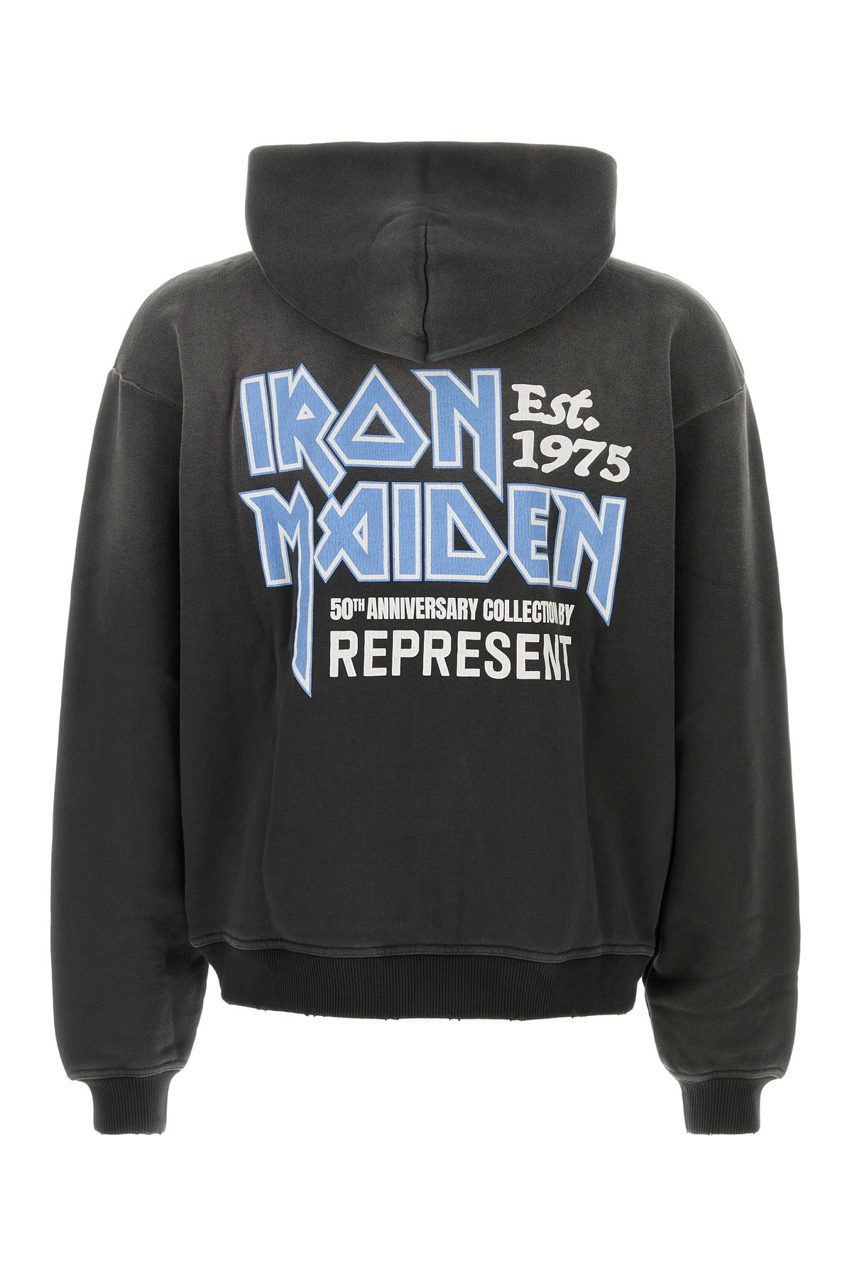 Charcoal cotton Represent X Iron Maiden Anniversary sweatshirt - 2