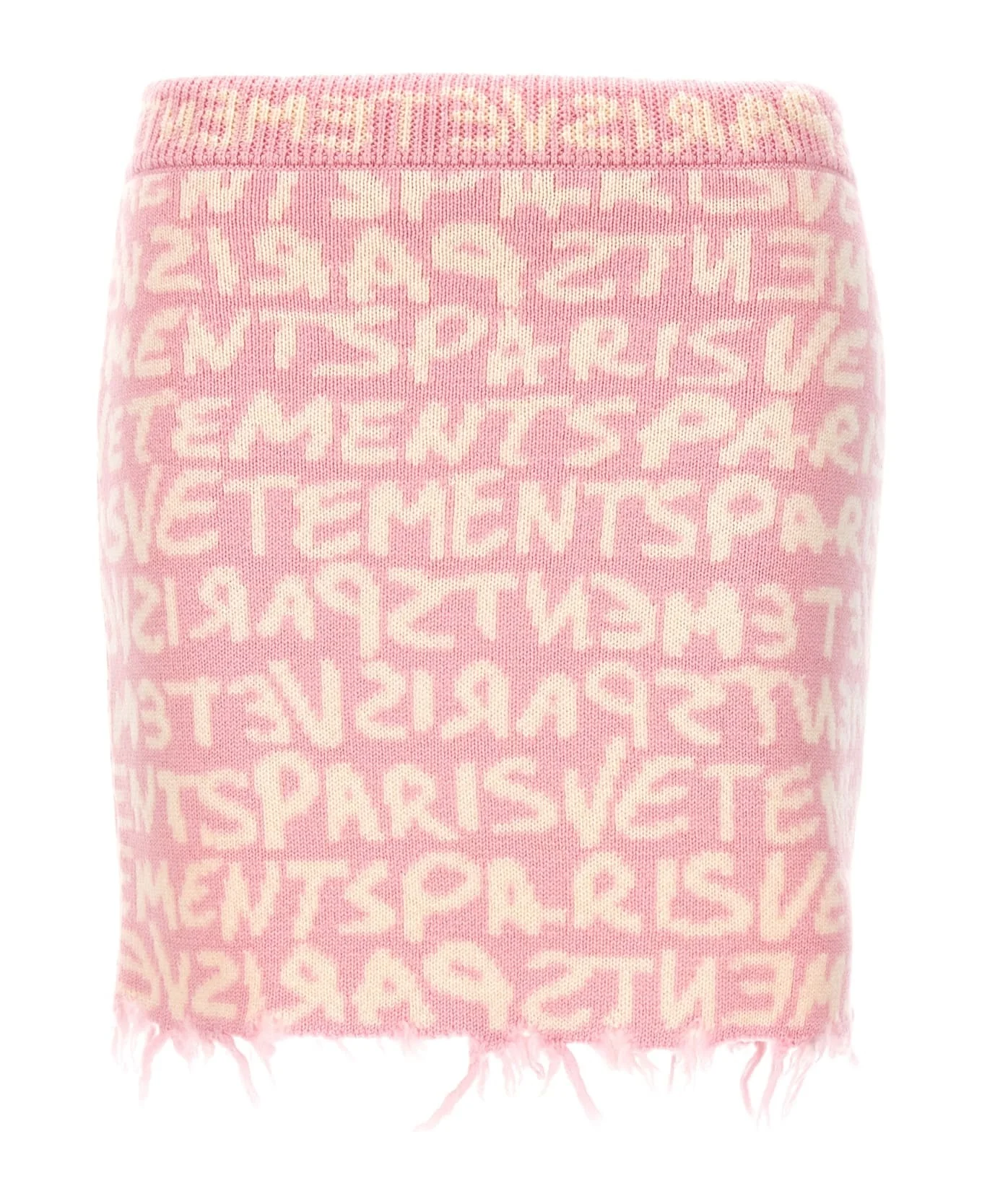 'graffiti Monogram' Skirt - 1