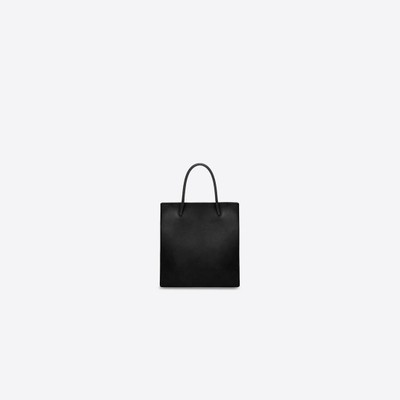 BALENCIAGA Women's Shopping Xxs North South Tote Bag in Black outlook