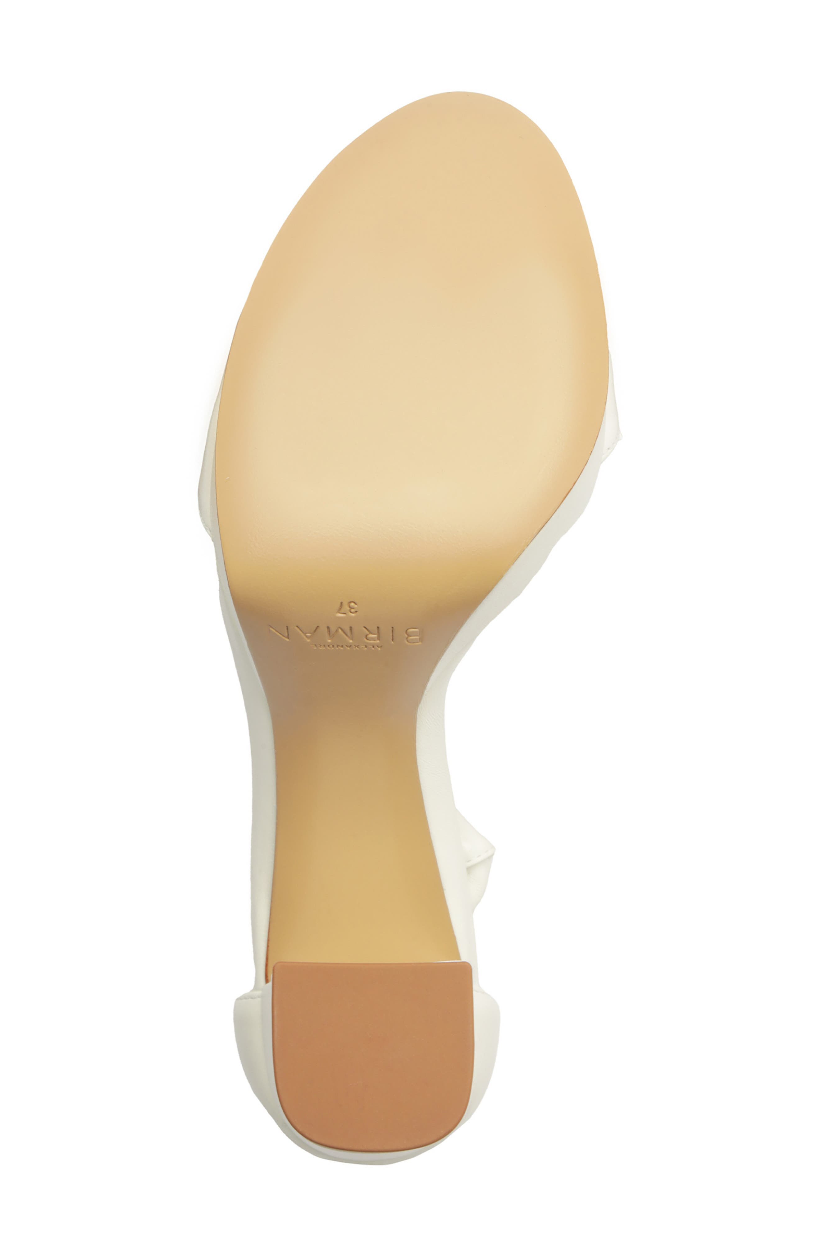 Alexandre Birman Mabeleh Ankle Strap Platform Sandal in White at Nordstrom - 6