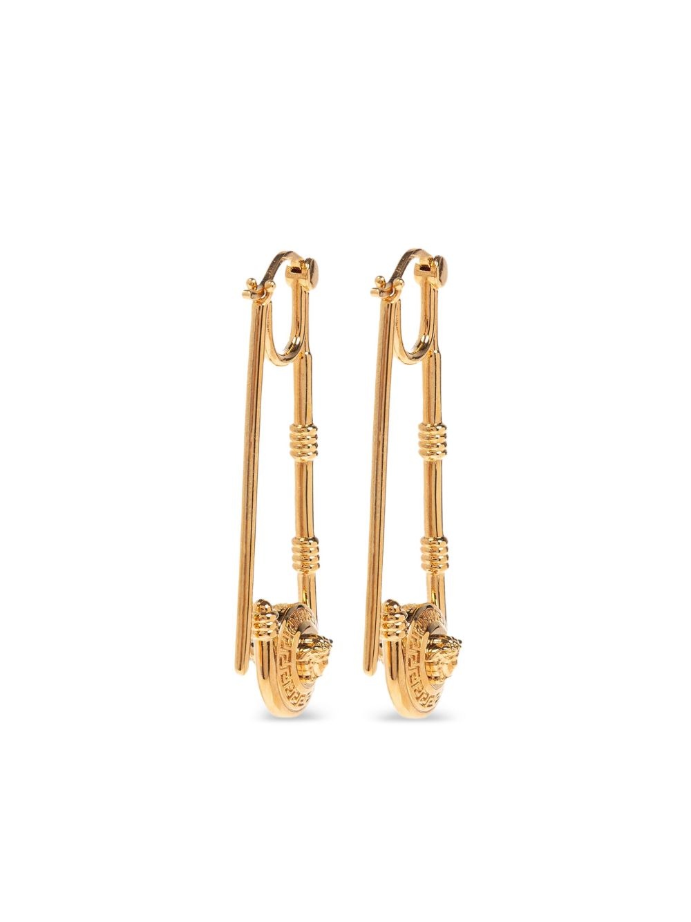 safety pin earrings - 4