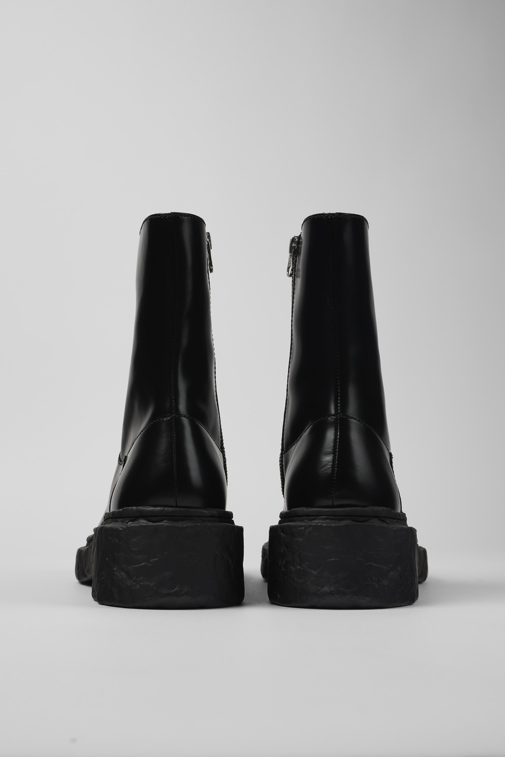 Black Leather Boots - 3
