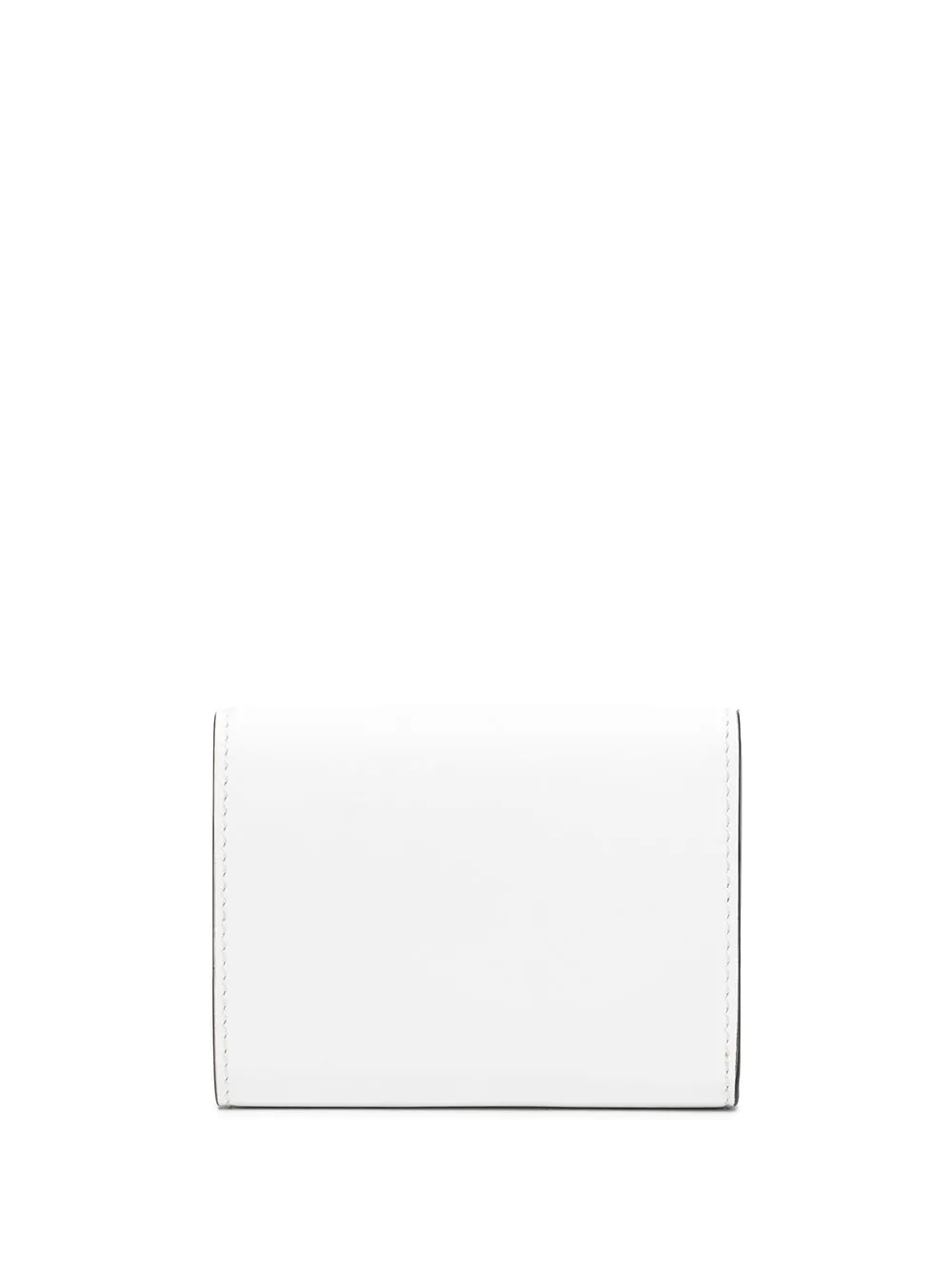 logo-print foldover wallet - 2