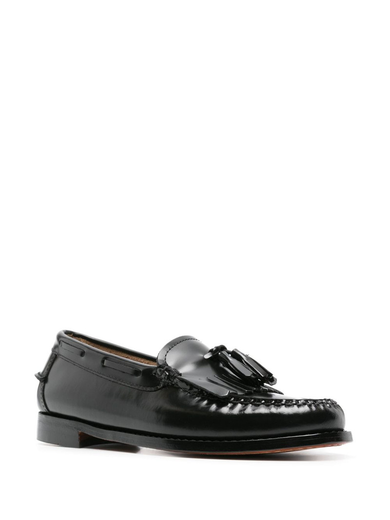 G.H.BASS Weejuns Esther Kiltie leather loafers outlook