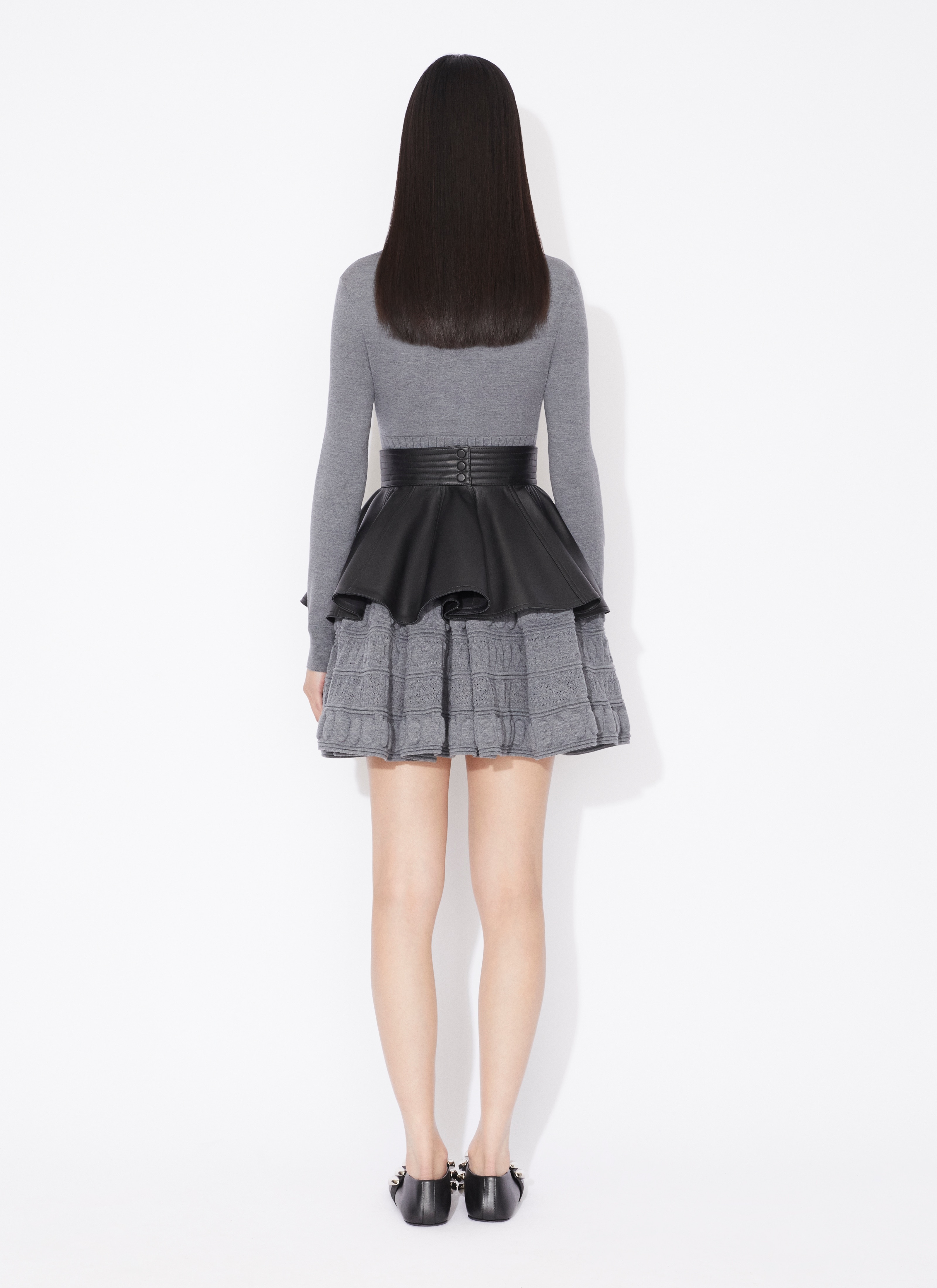 一度のみの使用】ALAiA/2007エディションウールクリノリンドレス