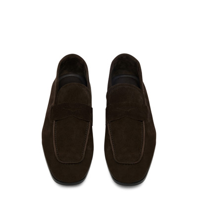 TOM FORD SUEDE SEAN TWISTED BAND LOAFER outlook