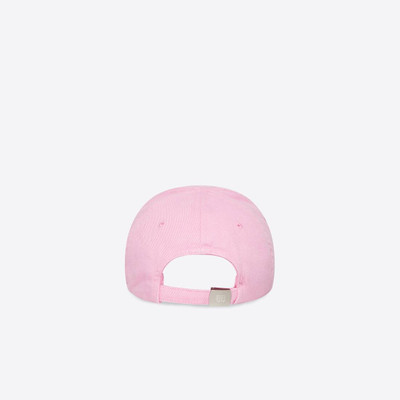 BALENCIAGA Men's Cities Paris Cap in Pink outlook