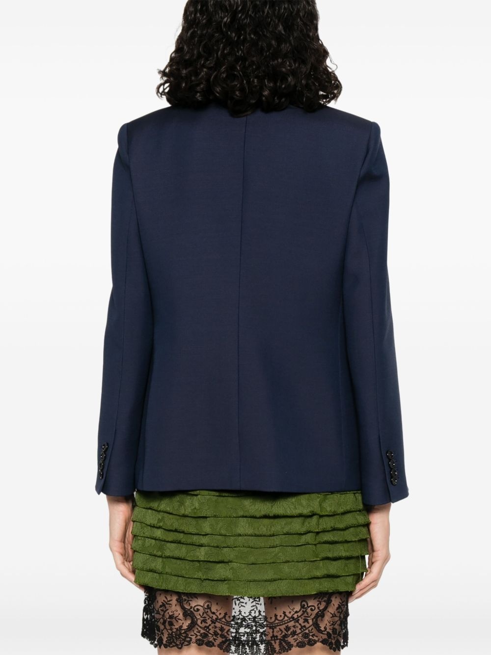 single-breasted blazer - 4