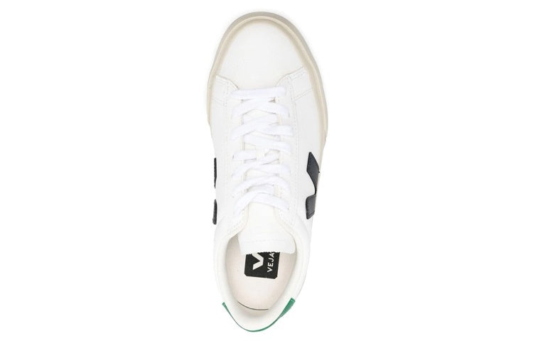 Veja Campo Chromefree Leather 'White Black Emeraude' CP0503155 - 5