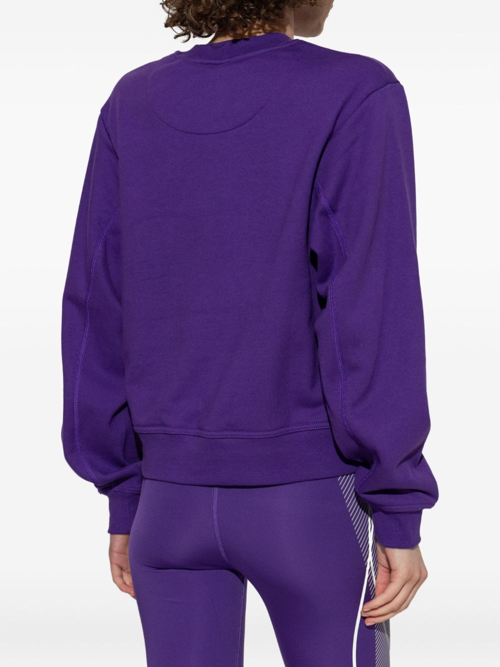 logo-detail sweatshirt - 4