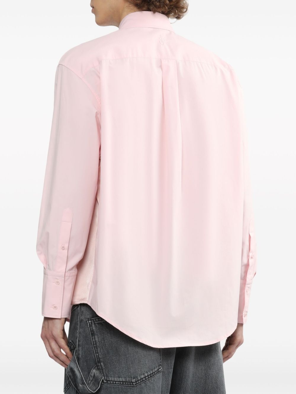 classic-collar cotton shirt - 4