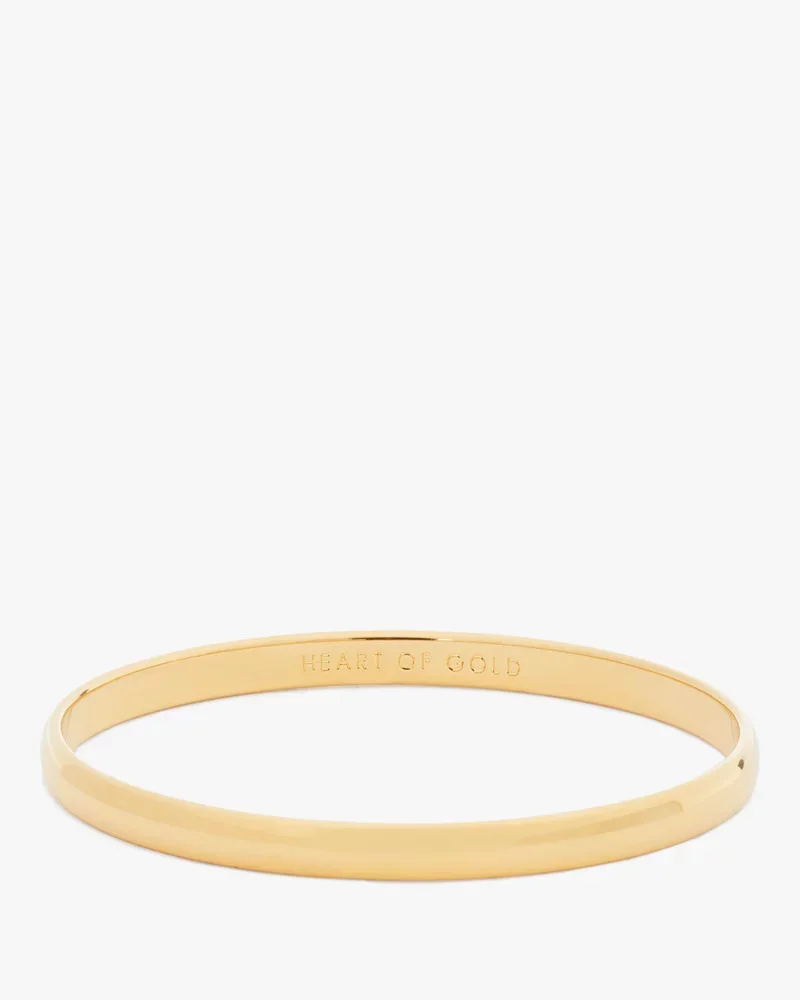 Heart Of Gold Idiom Bangle - 1