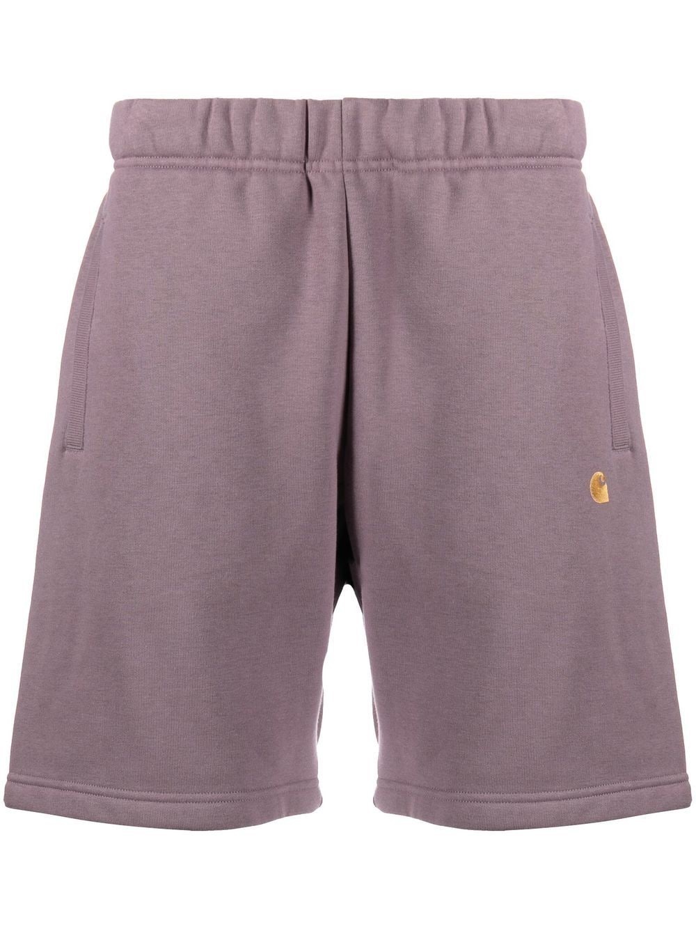 logo-patch track shorts - 1