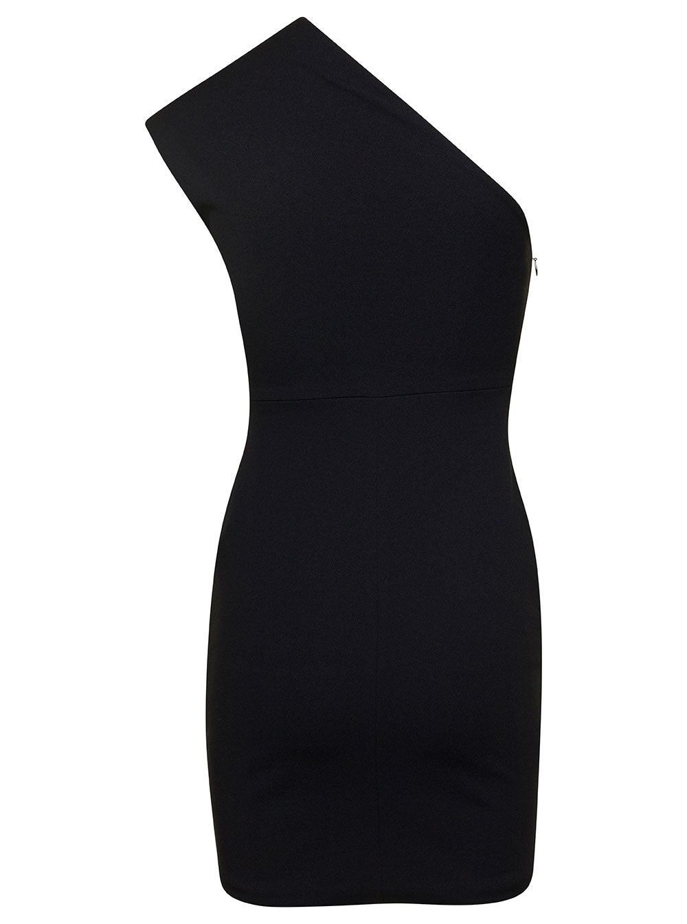 Solace London Women Black Alexa Cut-Out Minidress In Crepe Knit Woman - 2