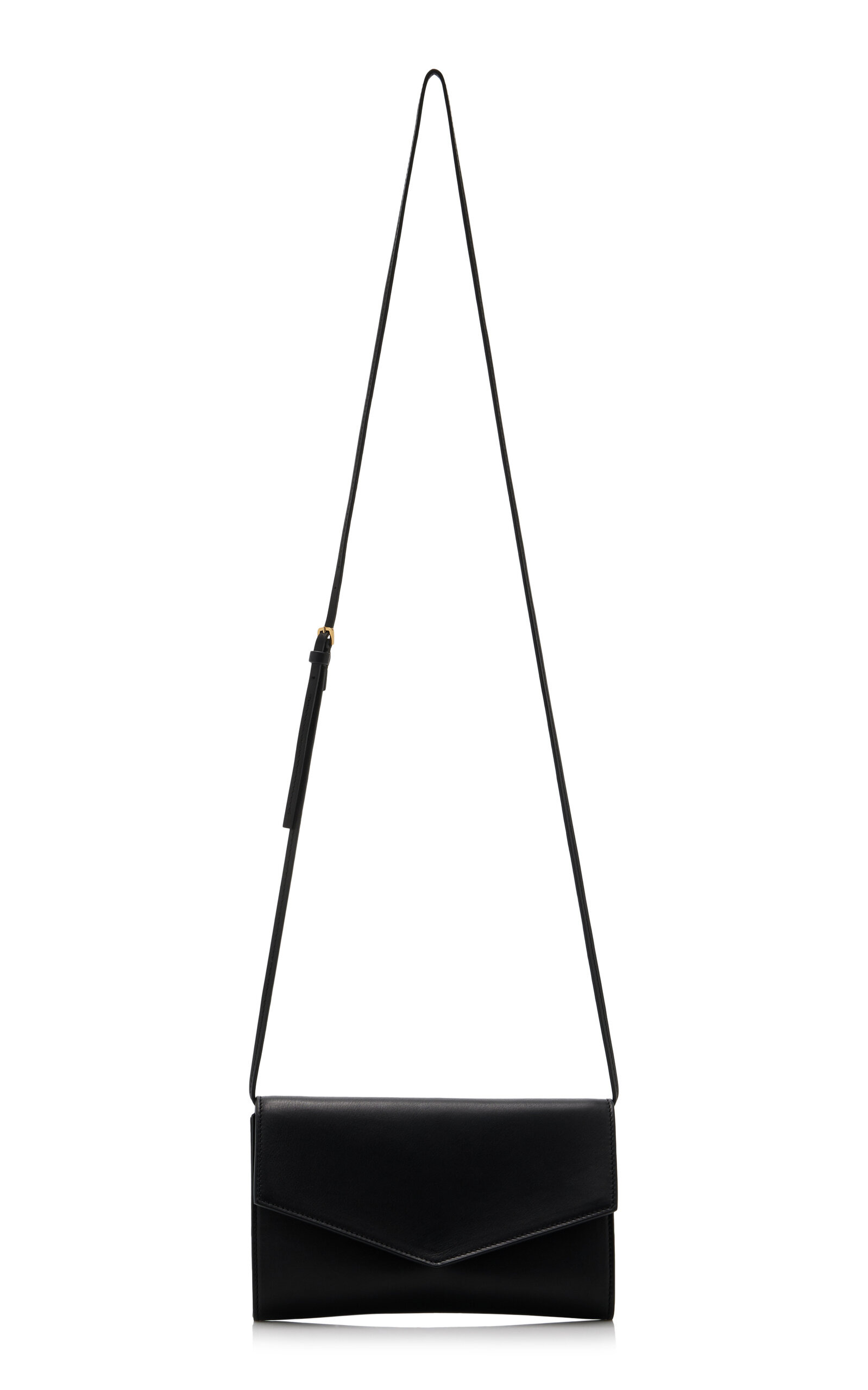 Envelope Leather Bag black - 4