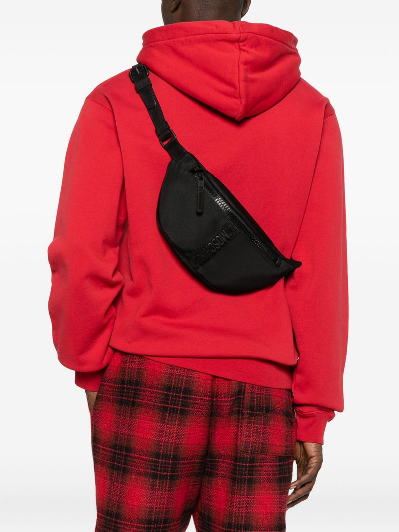 Moschino logo-lettering belt bag outlook