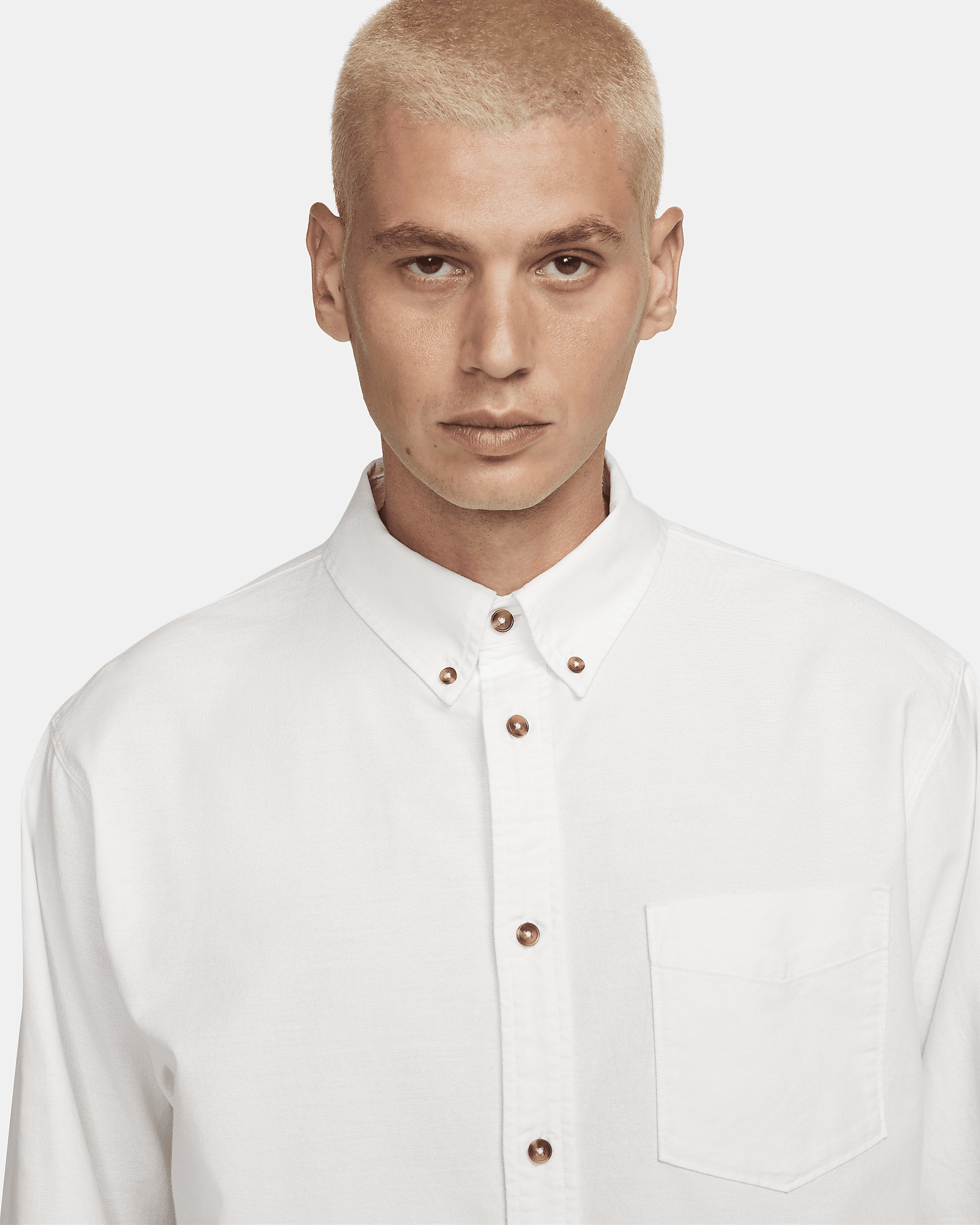 Nike Life Men's Long-Sleeve Oxford Button-Down Shirt - 3