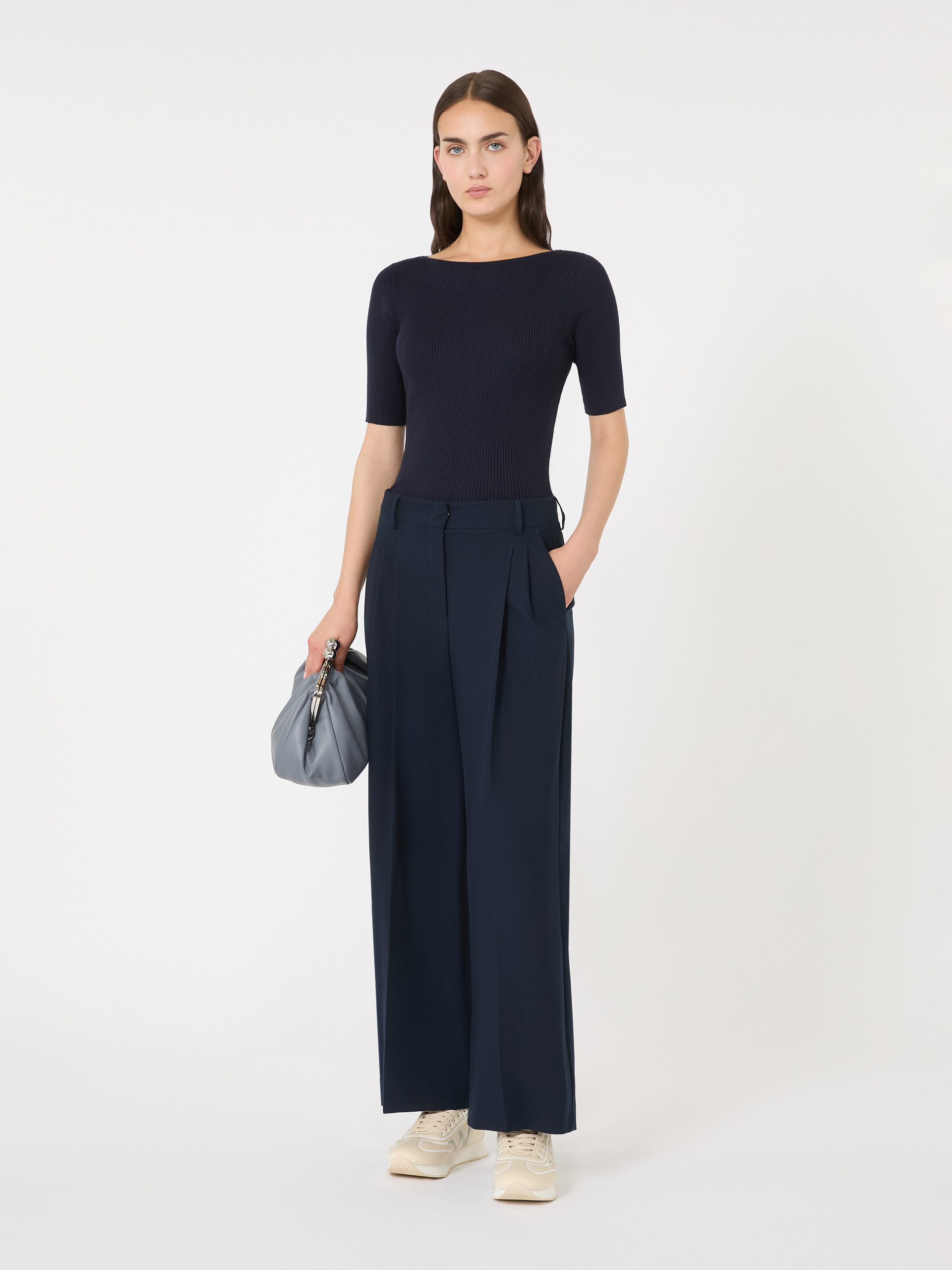 WASER Slim-fit stretch viscose T-shirt - 2