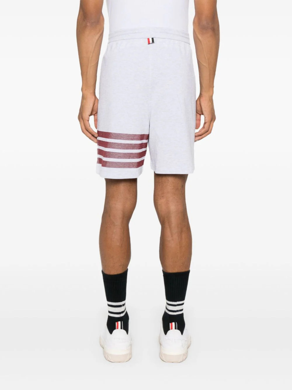 Cotton Pique 4-Bar Shorts - 4