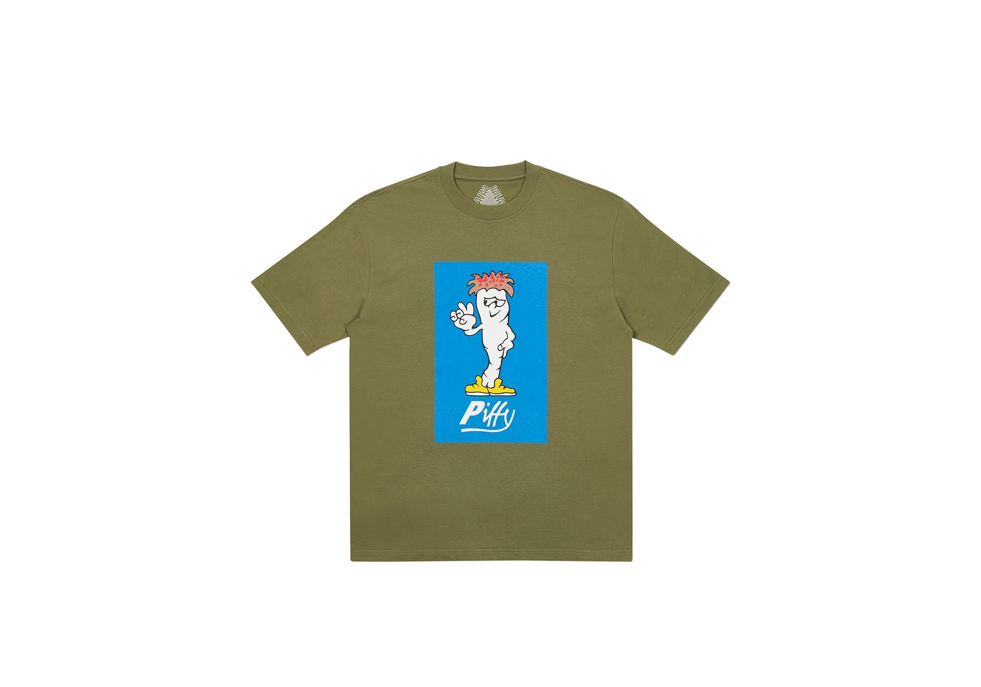 PIFFY T-SHIRT OLIVE - 1