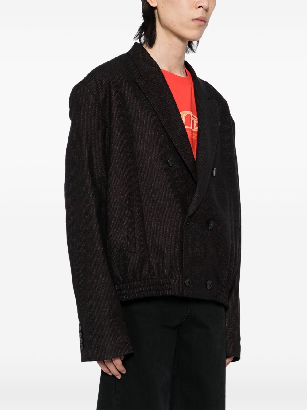 double-breasted blazer - 3