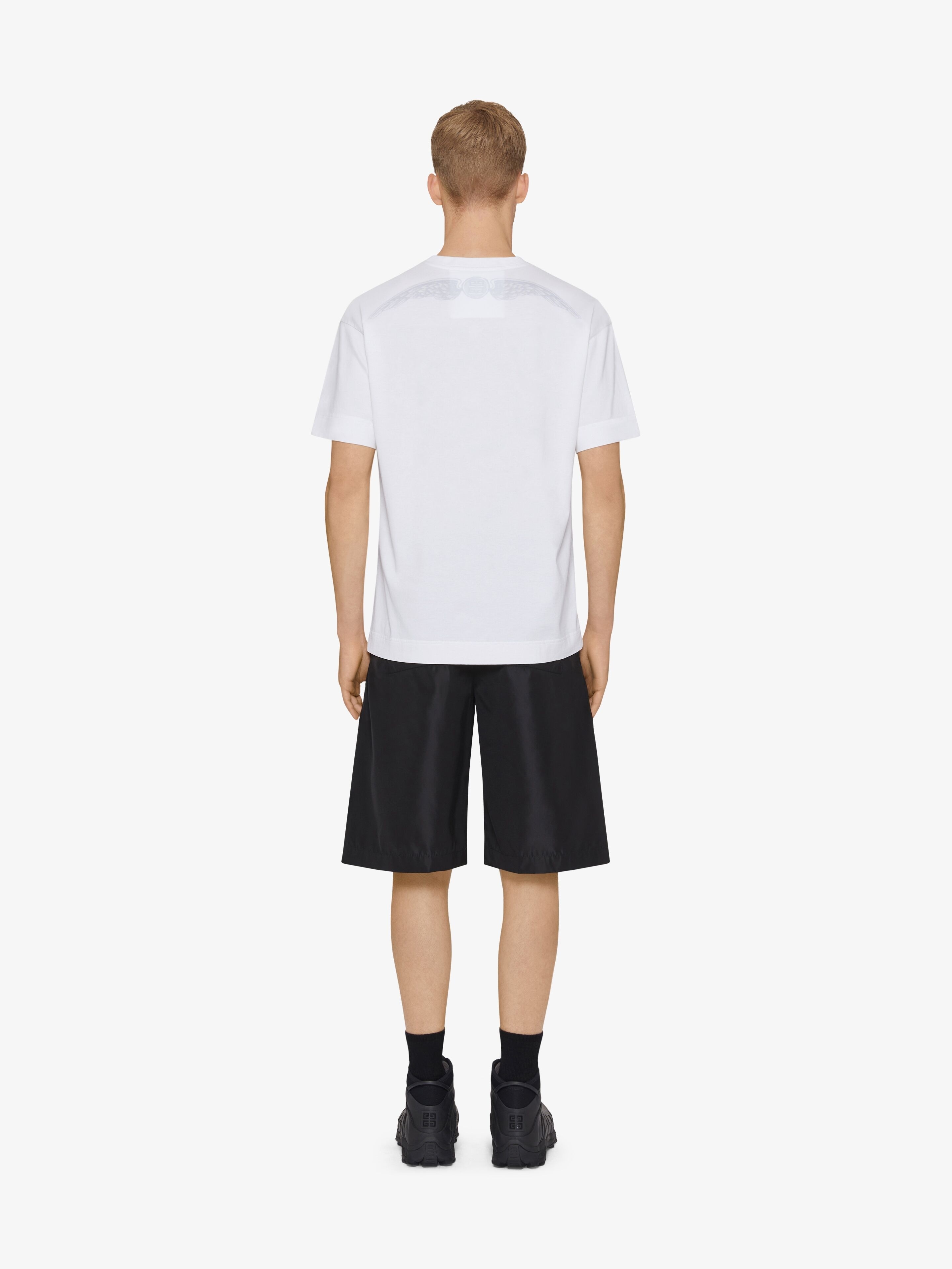 T-SHIRT IN COTTON GIVENCHY WINGS - 4