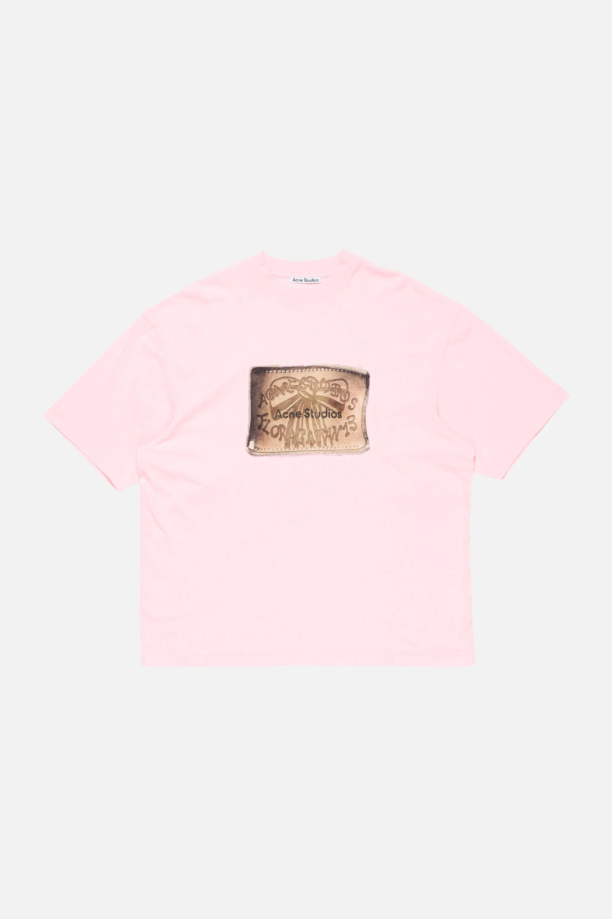 Logo t-shirt - Baby pink - 1
